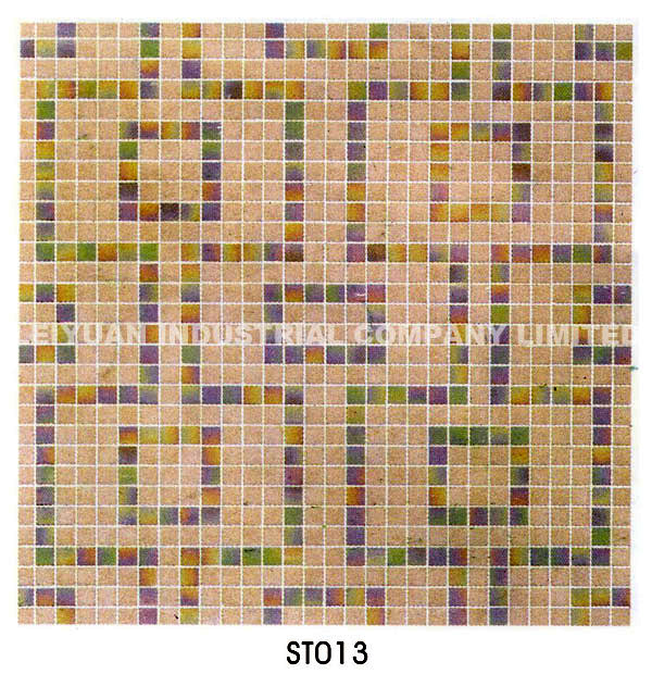 Mosaic--Golden_Star,Decoration_Series,ST013