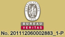 Bureau Veritas Certificate No.201112060002883_1-P
